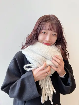 パーマ 透明感カラー k-twoういのヘアスタイル