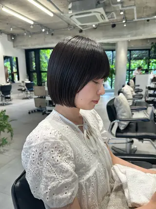 ショート ボブ/似合わせ レイヤーcocomoのヘアスタイル