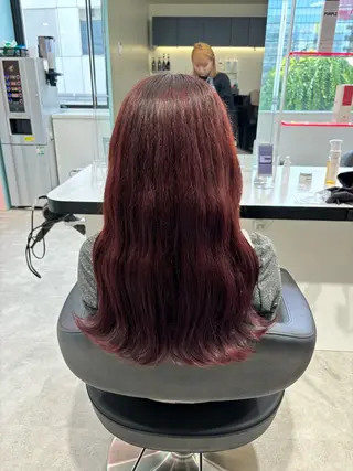 セミロング Wカラー/暖色/べ ージュりく©︎🐝のヘアスタイル