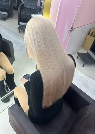 ロング カラー ハイトーン支持率 No.1🦋KOKIのヘアスタイル