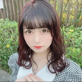 セミロング 🎀入谷、鶯谷🎀 ULTOWAババのヘアスタイル