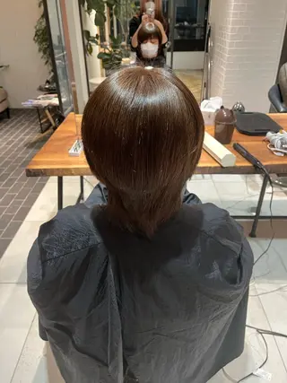 ショート カラー sweetroom藤沢所属・髪質改善✨透明感 カラー/大木南美のヘアスタイル