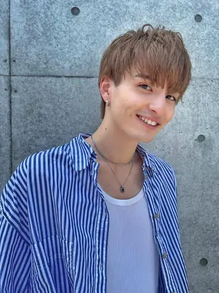 カラー 満足度No.1✨メン ズ専門サロン✨渋谷のヘアスタイル