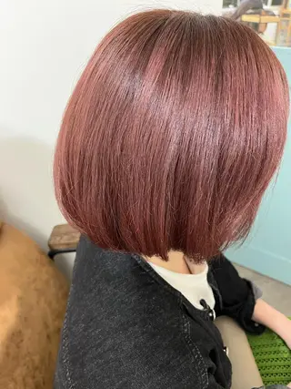 ショート カラー ans(アンス)所属・山上 佳汰/髪質改善/艶髪のヘアスタイル