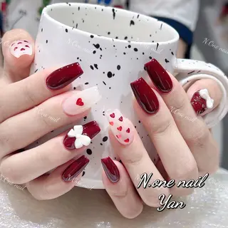 ネイル 長いだし/スカルプ/ パラシェルN.oneのネイルデザイン