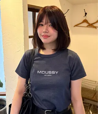 ミディアム Miyazaki Minoriのヘアスタイル