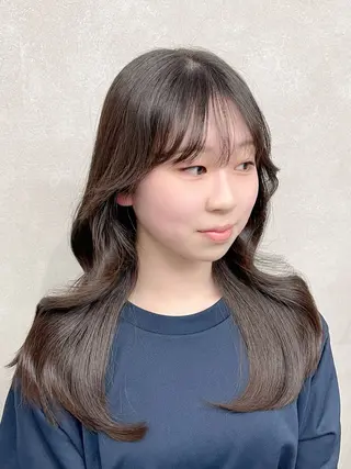ロング 【韓国ヘア ×透明感カラー】芳川のヘアスタイル