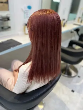 セミロング カラー ヘアアレンジ 愛されカラー🩷 はるなのヘアスタイル