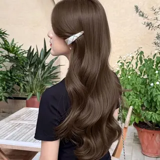 カラー 🤍ベージュ/透明感 韓国ヘア/まりん🤍のヘアスタイル