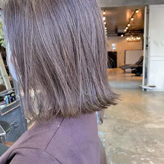 ミディアム カラー ヘアアレンジ tane.所属・【ダメージレス施術】 【透明感】北村 拓也のヘアスタイル