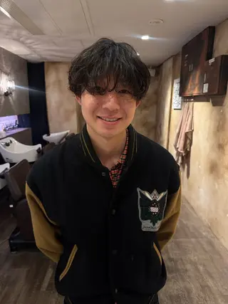 パーマ メンズ lot Karen / 心斎橋のヘアスタイル