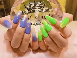 ネイル 長さだし専門店 M2　rikaのネイルデザイン