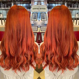 ロング カラー 👑派手髪/カット 👑ANRYのヘアスタイル