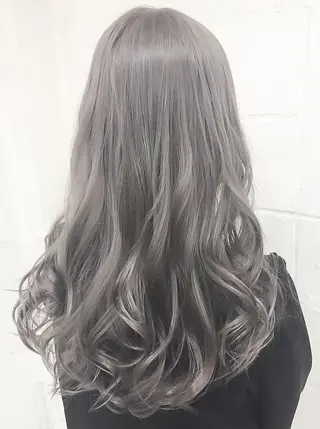 ロング カラー 🌙透明感カラー/ 丁寧施術|松本のヘアスタイル