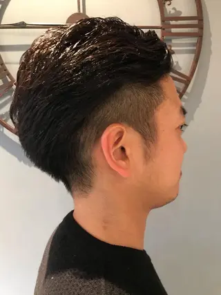 ショート パーマ メンズ 【N°deseo】 Hiromi🦋のヘアスタイル