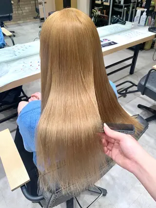 ロング カラー 【髪質改善】 優菜のヘアスタイル