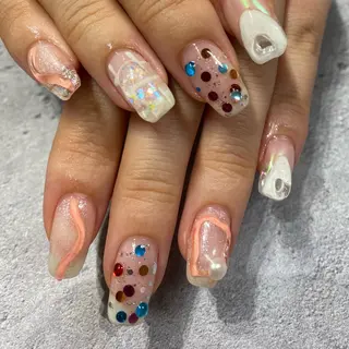 ネイル 杉山 星菜のネイルデザイン