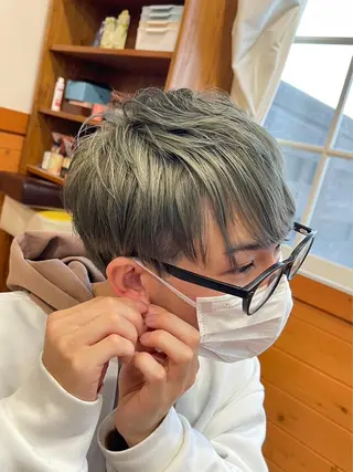 カラー TJ天気予報 豊田 /松岡さくらのヘアスタイル