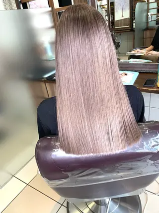 ミディアム カラー 本島 大生のヘアスタイル