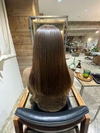 ロング t.所属・舩津 菜月のヘアスタイル