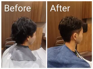 メンズ BARBER 　STAG所属・BARBERSTAG 上拂恭平のヘアスタイル