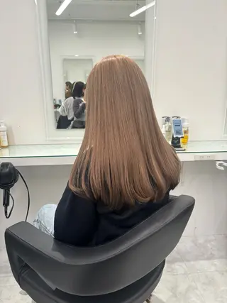 ロング カラー 💖ミルクティー💖 あかり💖のヘアスタイル