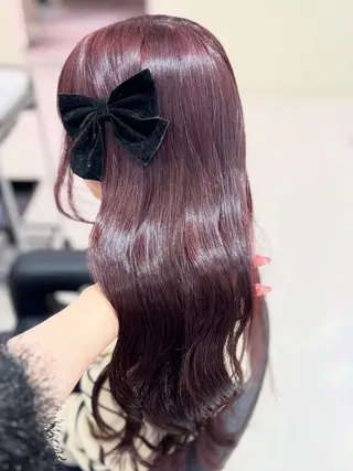 カラー ベージュ・ラベンダー カラー🎀りりのヘアスタイル
