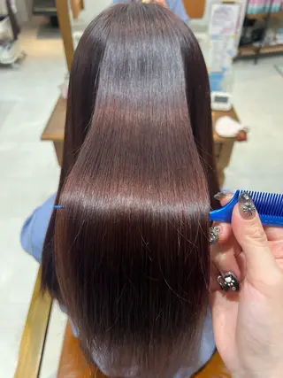 ロング パーマ 🫧艶髪カラー🫧 伊原修子のヘアスタイル