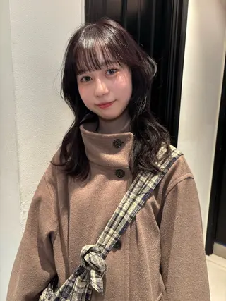 セミロング カラー riria/ボブ /ブラウンカラー🎀のヘアスタイル