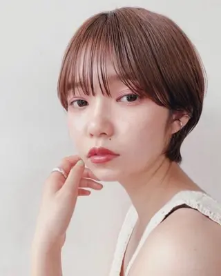 ショート 松尾海奈 /ショートカットのヘアスタイル