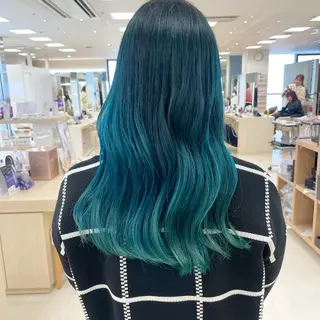 ロング カラー パーマ ヘアアレンジ 🍒KIKUCHI KANAE🍒のヘアスタイル