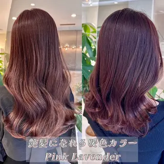 セミロング カラー カット無料｜レイヤー カット｜韓国モテへアのヘアスタイル