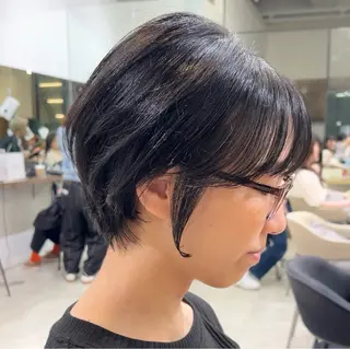 ショート 縮毛矯正支持率N O.1あおい🕊️✨のヘアスタイル