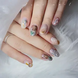 ネイル YUMI ニュアンスnailsのネイルデザイン