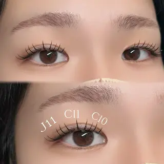 マツエク・マツパ Calm 茅ヶ崎 Ogataのマツエク・マツパデザイン