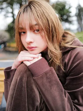 ロング カラー ヘアアレンジ cecil hair 難波店所属・髪質改善透明感カラー /SHOGO☀️のヘアスタイル