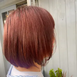 ショート カラー 朝野 美華/暖色カラーのヘアスタイル