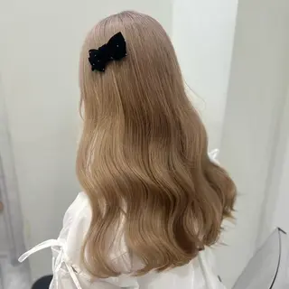 ミディアム カラー 🎀🧁ダメージレス 艶髪カラー🧁🎀のヘアスタイル