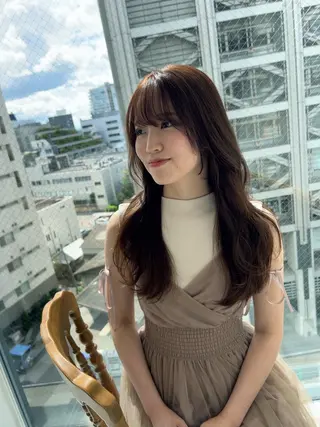 ロング カラー ヘアアレンジ 【代表】 たき〜のヘアスタイル