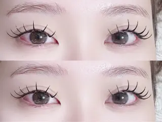 マツエク・マツパ 韓国風顔まわり/ベー ジュ/マツエク♡美咲のマツエク・マツパデザイン