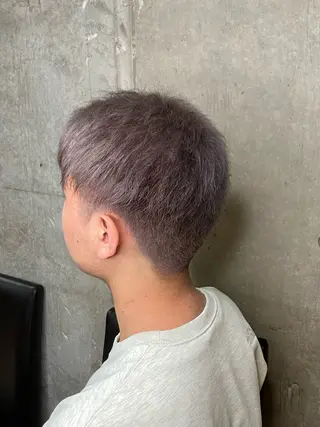 カラー メンズ Riko .のヘアスタイル