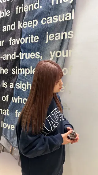 ロング カラー 🎀ベージュカラー/ kae🎀のヘアスタイル