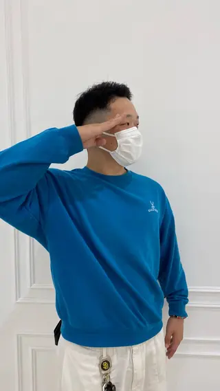 カラー メンズ 片岡 令夏のヘアスタイル