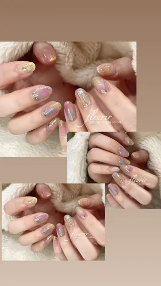 ネイル フルリール 【プライベートサロンのネイルデザイン