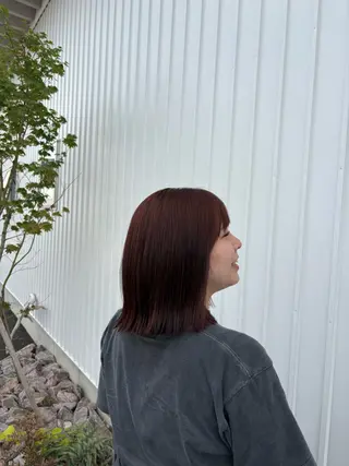 カラー 上野 桜果のヘアスタイル