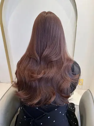 ロング カラー 心斎橋ヘアカラー 海外ﾚｲﾔｰ/マリナのヘアスタイル