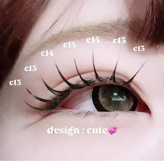 マツエク・マツパ MALVA姶良店 大﨑のマツエク・マツパデザイン