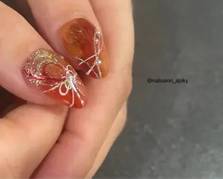 ネイル Spiky とうげ ふうかのネイルデザイン