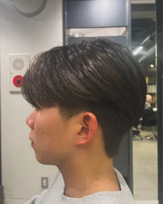 パーマ 透明感カラー/メンズ カット/KOIROのヘアスタイル