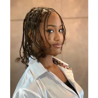 メンズ キッズ BRAIDS💎愛子 大人ハイライト💎のヘアスタイル